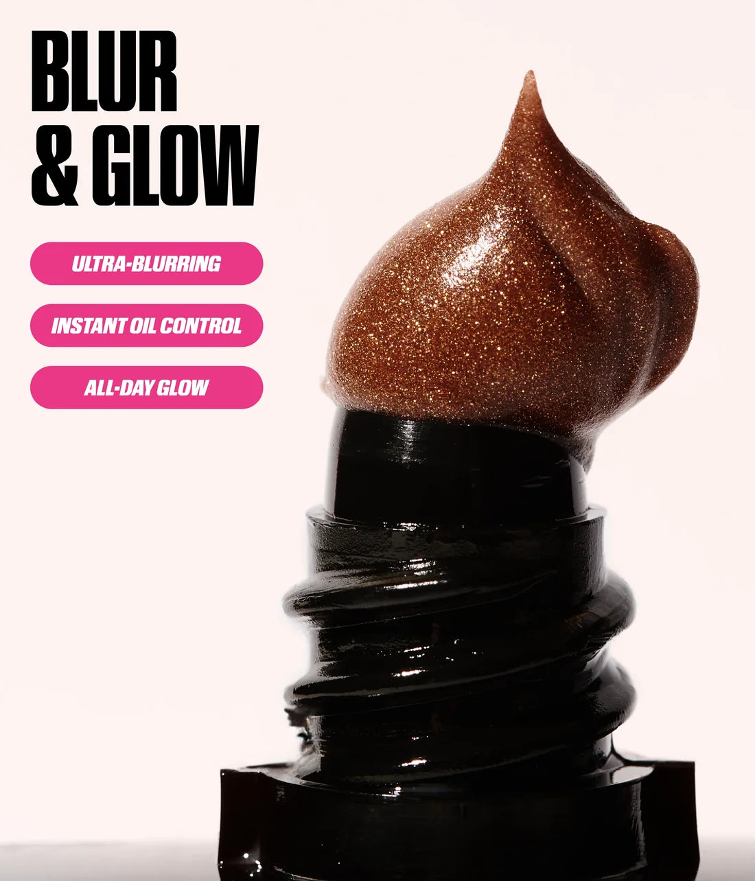 HUDA BEAUTY EASY BLUR SILICONE-FREE SMOOTHING PRIMER BRONZE FUDGE