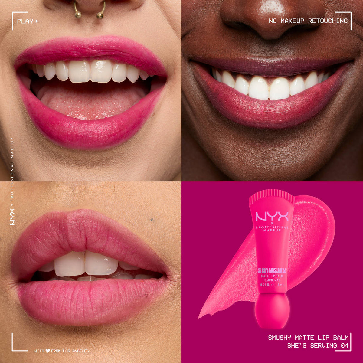 NYX BAUME À LÈVRES MAT SMUSHY