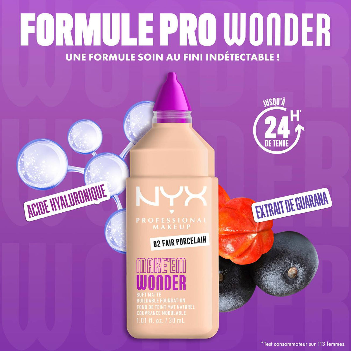 NYX FOND DE TEINT MAKE 'EM WONDER