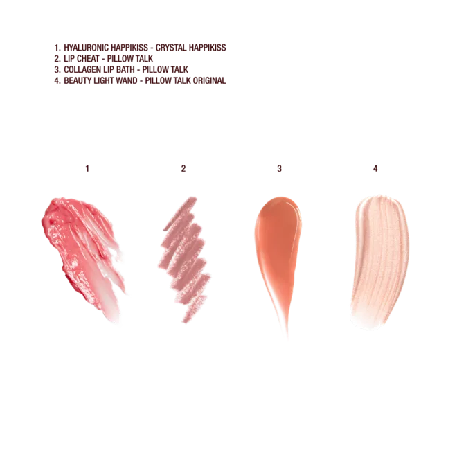CHARLOTTE TILBURY PILLOW TALK ICONIC LIP AND CHEEK KIT PILLOW TALK ORIGINAL