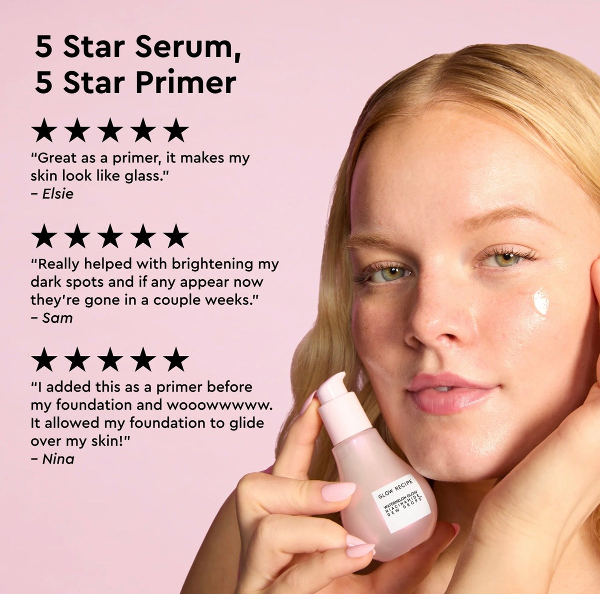 GLOW RECIPE Watermelon Glow Niacinamide Dew Drops