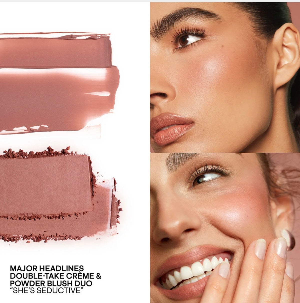 Patrick-Ta Major Headlines Double Take Cream & Powder Blush Duo