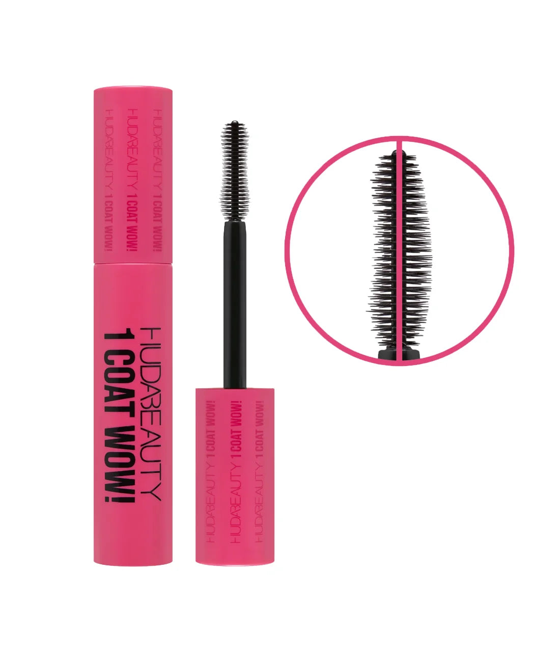 HUDA BEAUTY 1 Coat Wow! - Mascara lift et volume