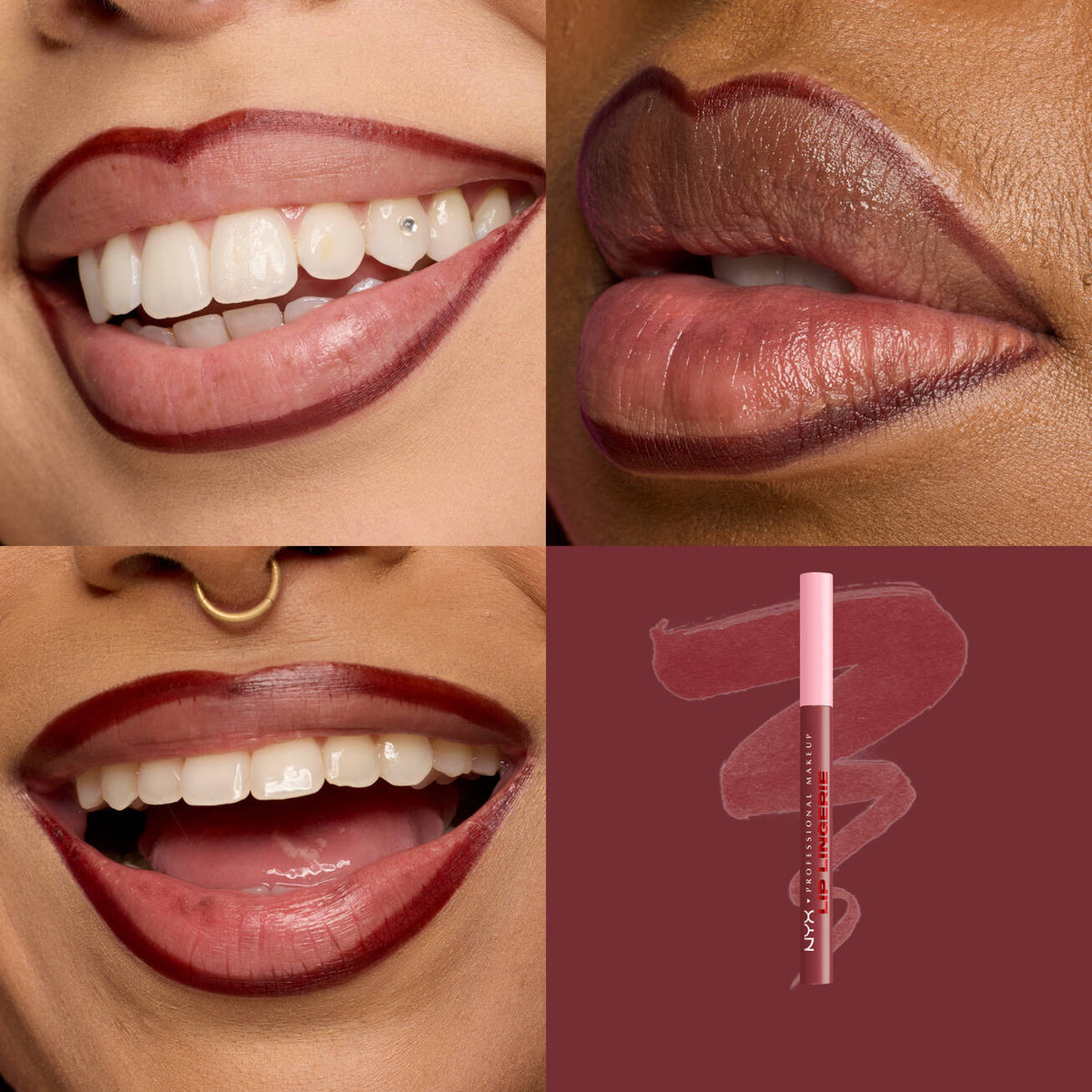 NYX STAIN LIP LINGERIE