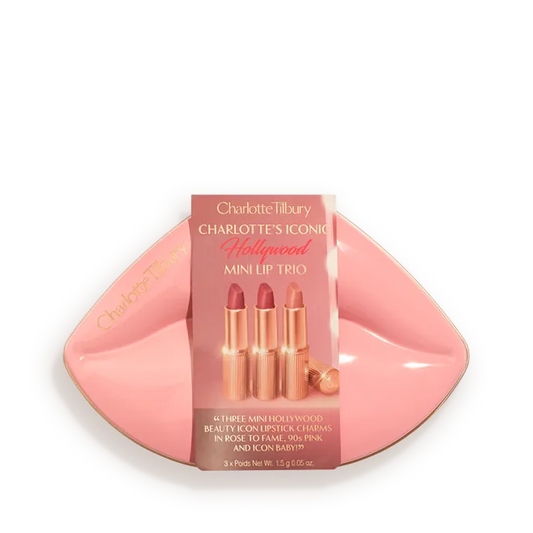 CHARLOTTE TILBURY HOLLYWOOD ICONIC MINI LIP TRIO