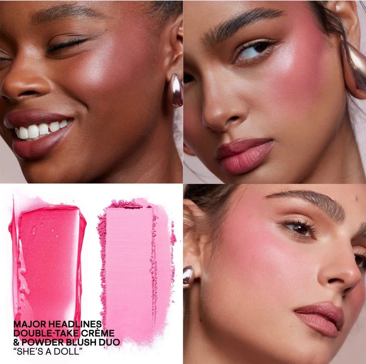 Patrick-Ta Major Headlines Double Take Cream & Powder Blush Duo