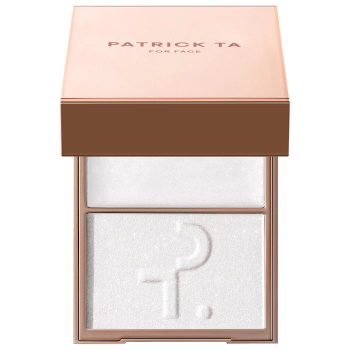 PATRICK TA Major Glow Creme & Powder Light Reflecting Translucent Highlighter Duo