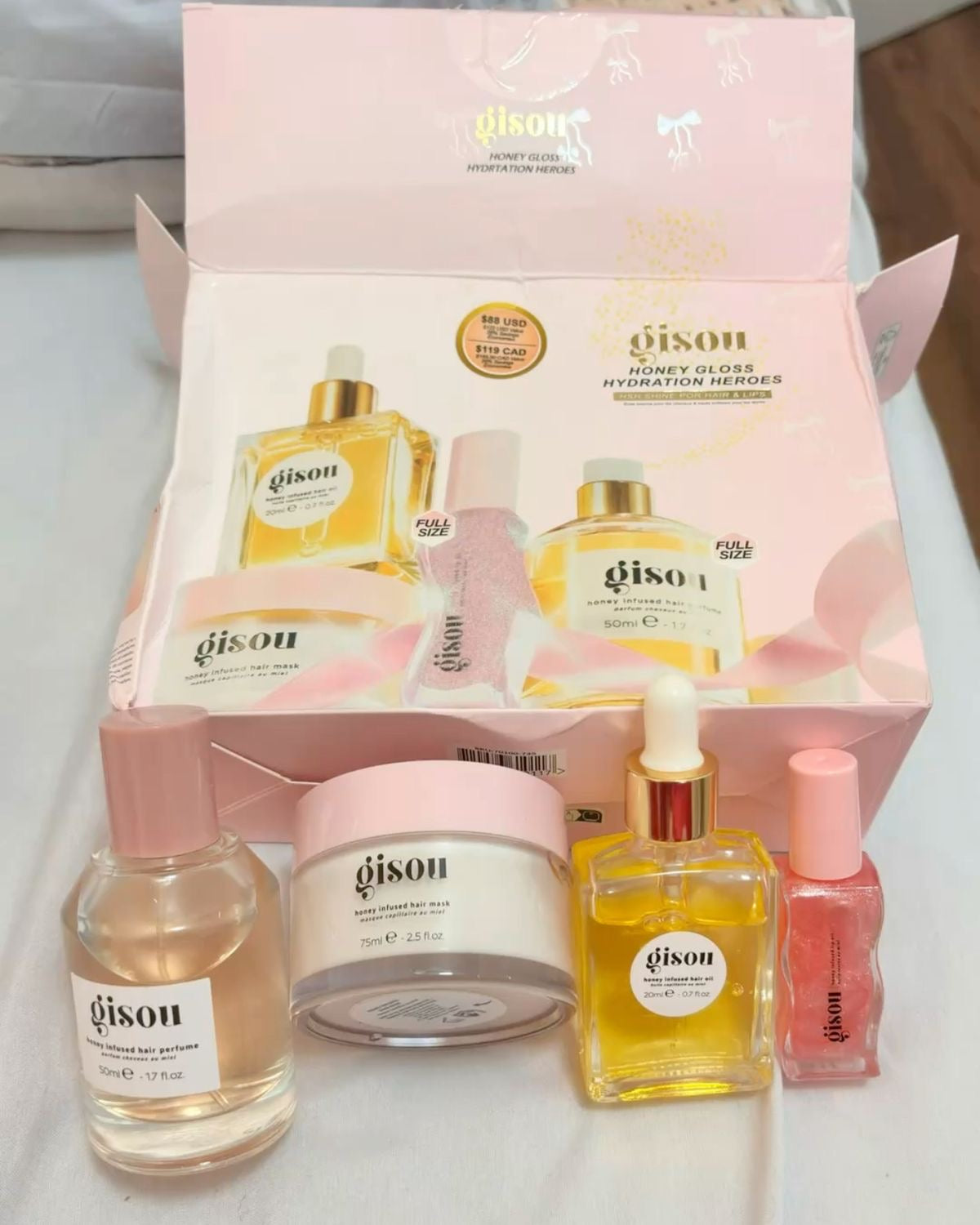 Gisou – Coffret Honey Gloss Hydration Heroes
