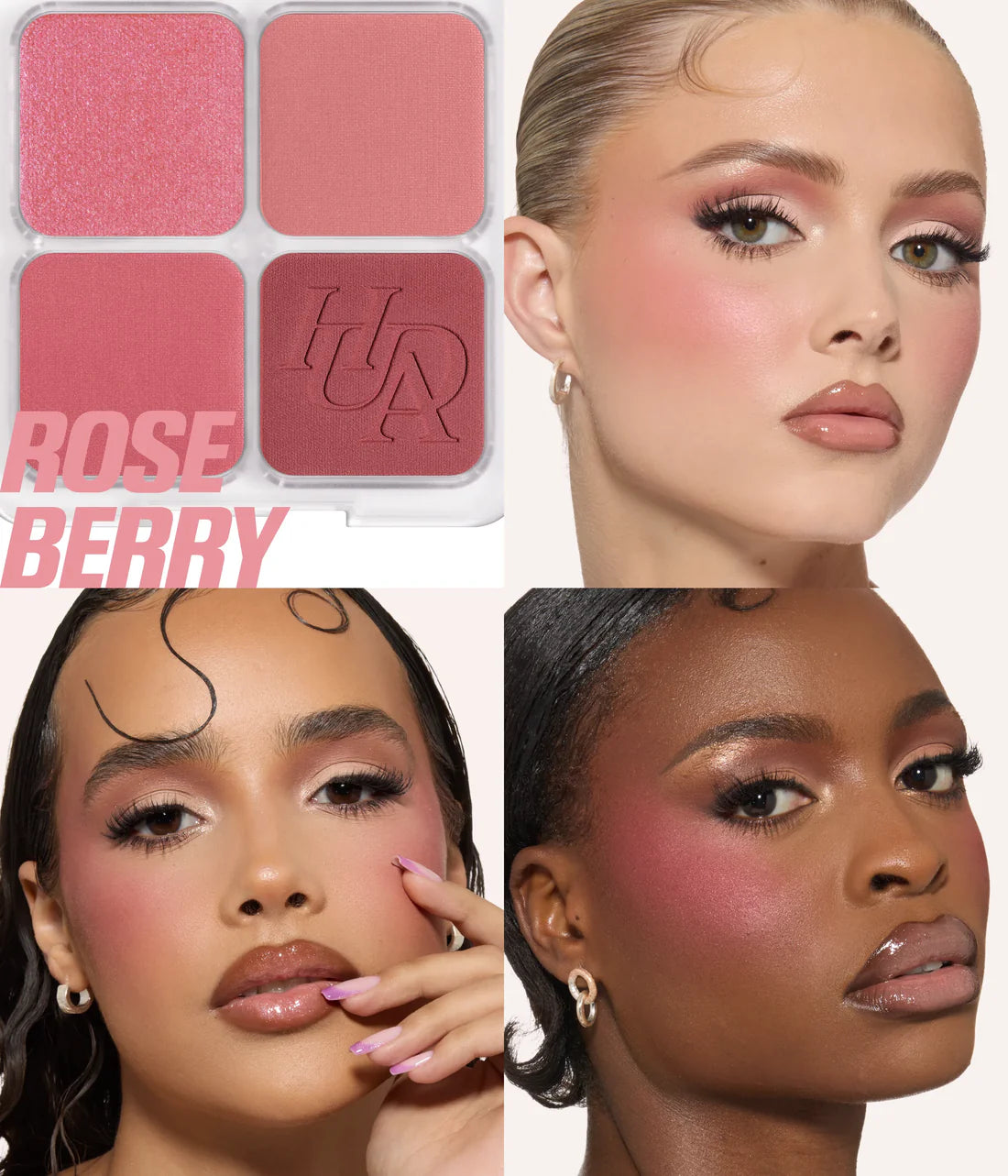 HUDA BEAUTY BLUSH FILTER BLURRING BLUSHLIGHTERS PALETTE