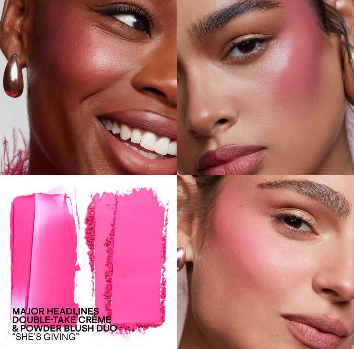 Patrick-Ta Major Headlines Double Take Cream & Powder Blush Duo