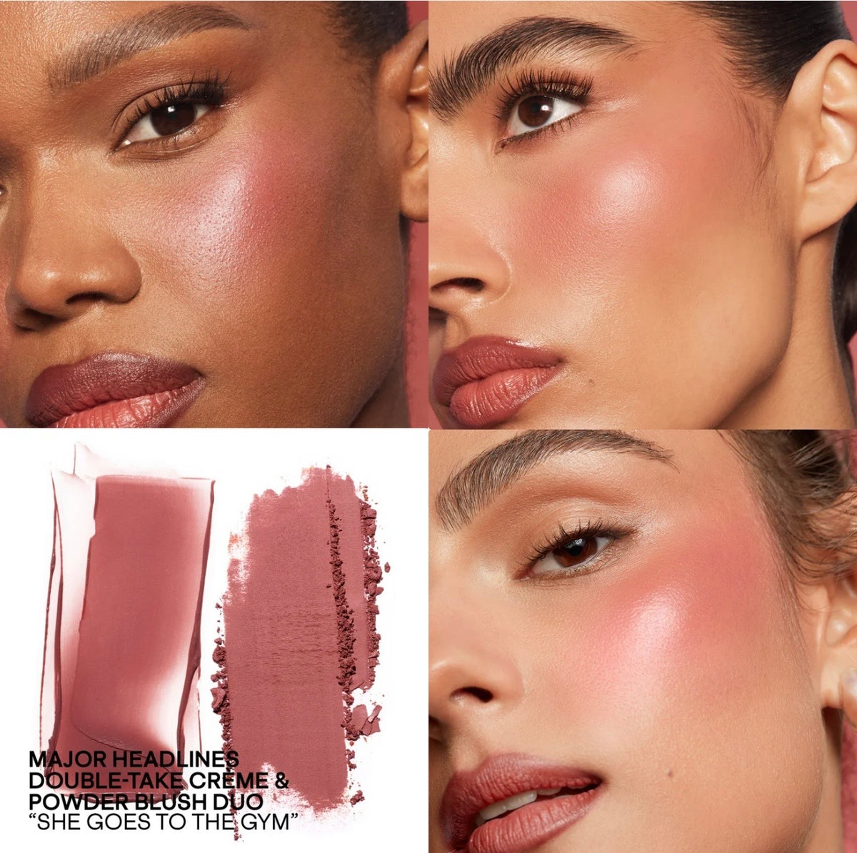 Patrick-Ta Major Headlines Double Take Cream & Powder Blush Duo