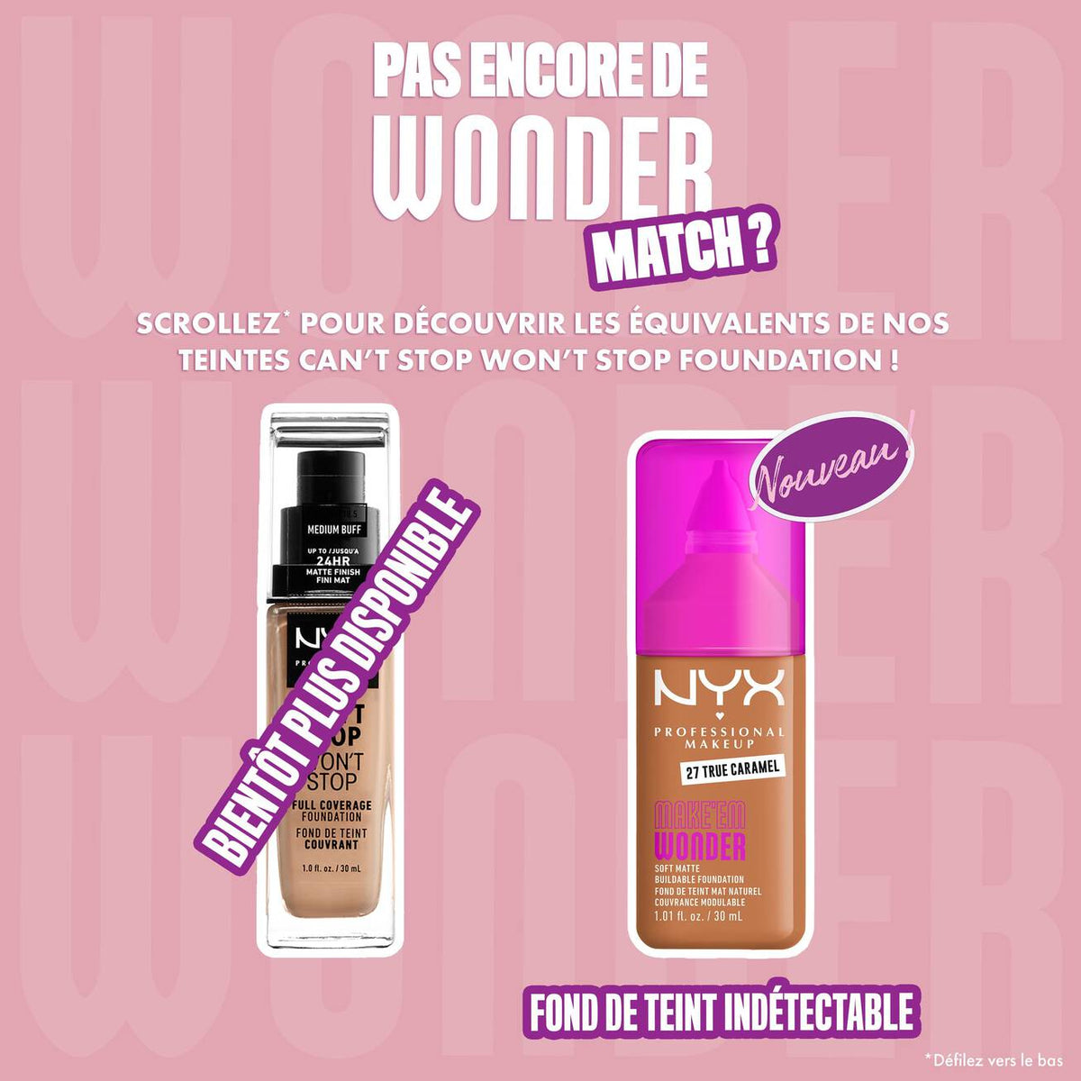 NYX FOND DE TEINT MAKE 'EM WONDER