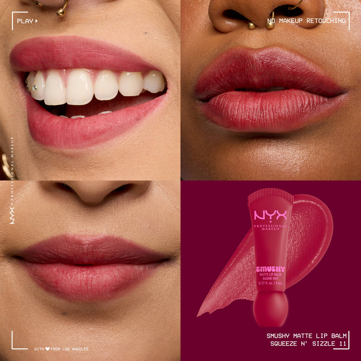 NYX BAUME À LÈVRES MAT SMUSHY