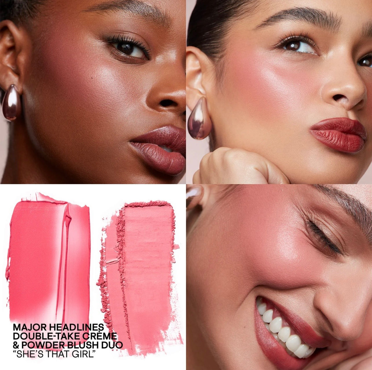 Patrick-Ta Major Headlines Double Take Cream & Powder Blush Duo