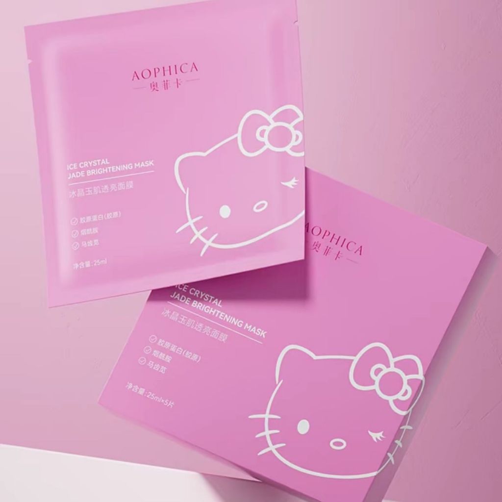 Pack 5 masque tissu hello Kitty