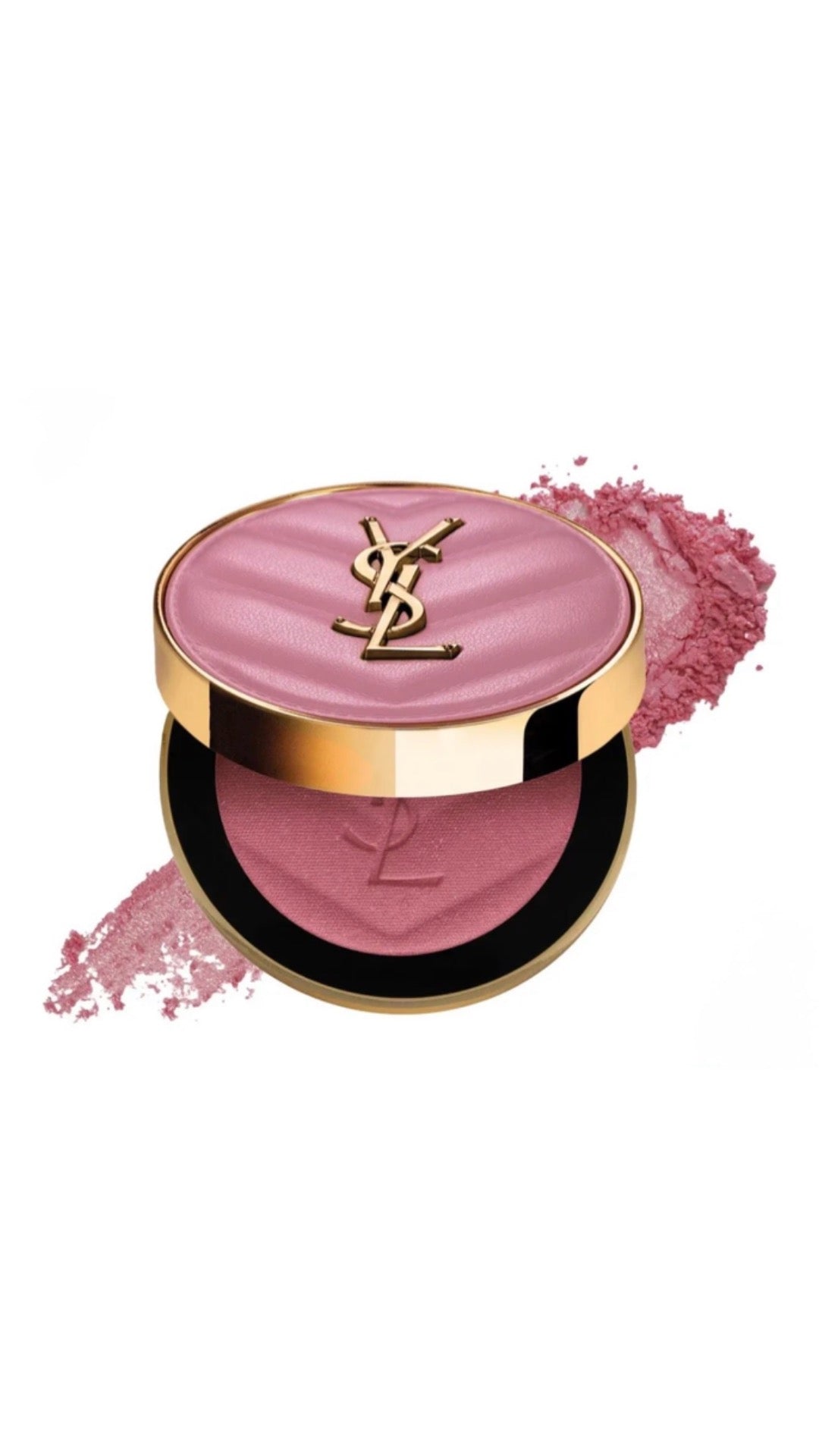 YVES SAINT LAURENT kit duo blush poudre +lip balm teinté 44 nude lavalliére full