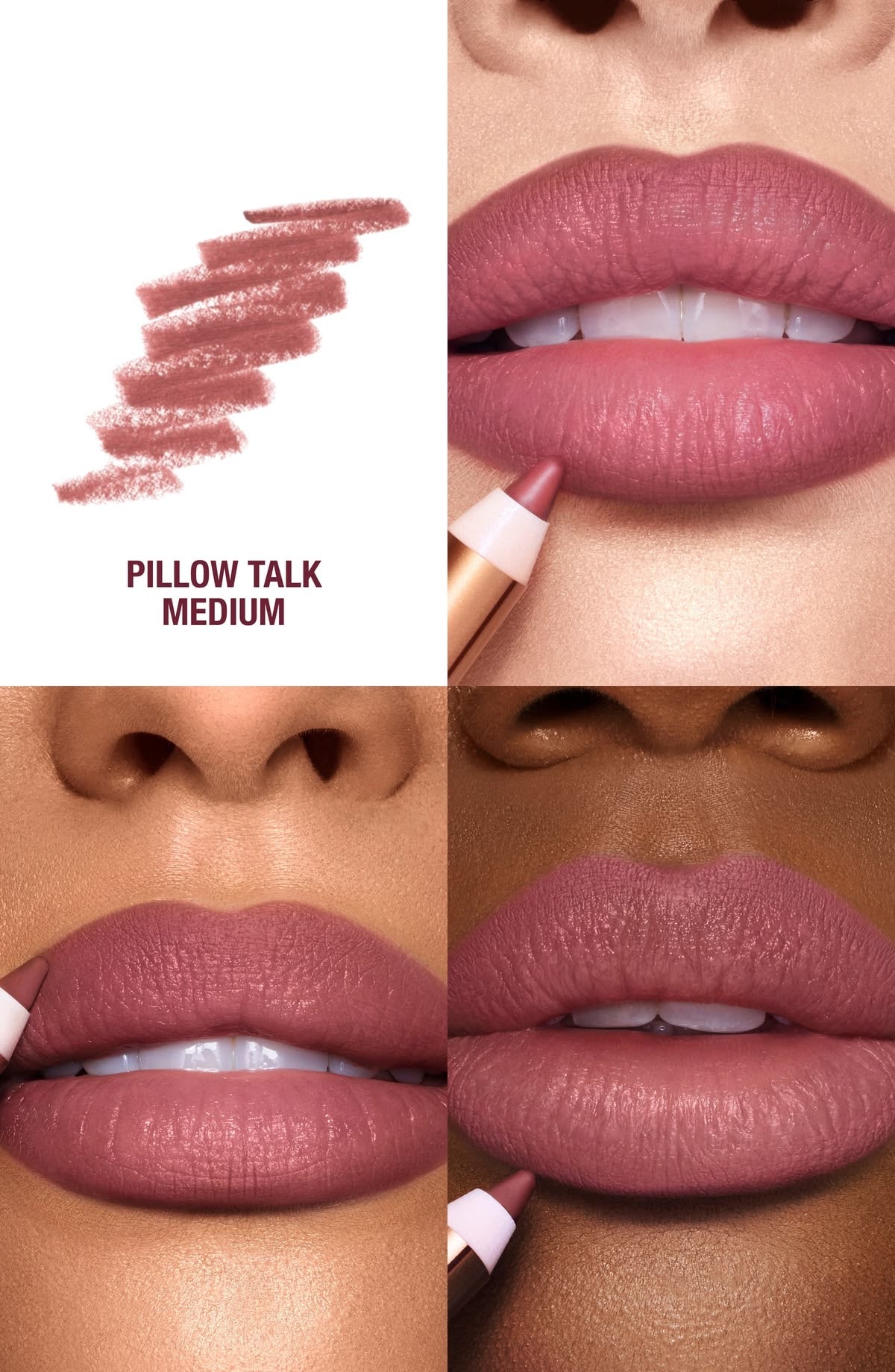 Charlotte Tilbury Mini Iconic Lip Cheat Lip Liner Trio