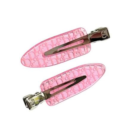 Dior barrette pink