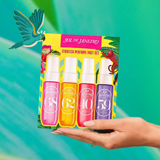 SOL DE JANEIRO CHEIROSA PERFUME MIST SET 30ml x4