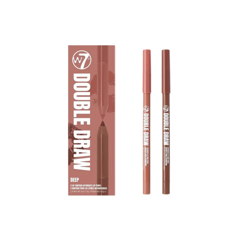 W7 COSMETICS
Double Draw Automatic Lip Liner Pencil Deep