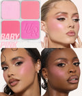 HUDA BEAUTY BLUSH FILTER BLURRING BLUSHLIGHTERS PALETTE