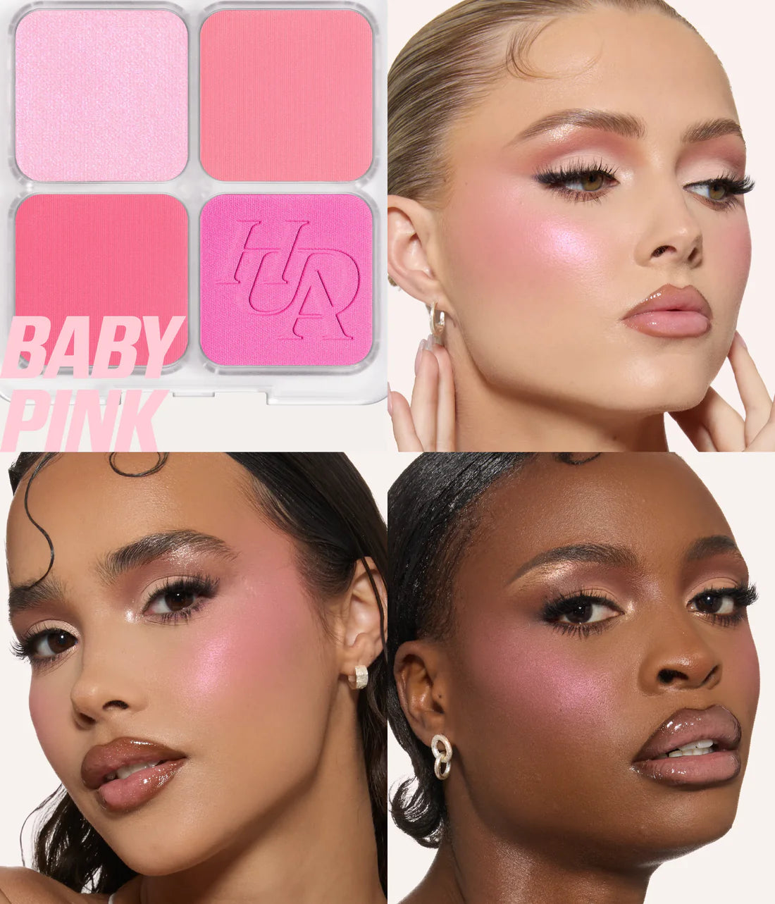 HUDA BEAUTY BLUSH FILTER BLURRING BLUSHLIGHTERS PALETTE